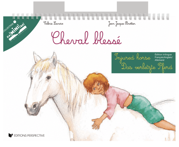 Couverture livret kaminibai Cheval blessé