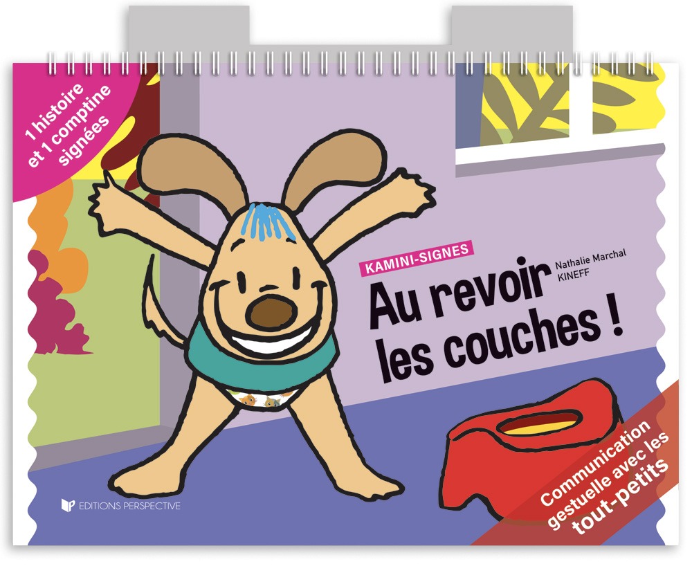Kamini-signes Au revoir les couches, couverture