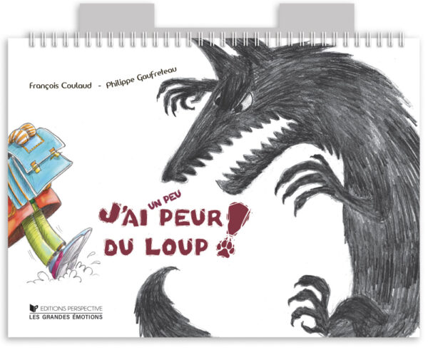 Couverture livret kaminibai J'ai un peu peur du loup