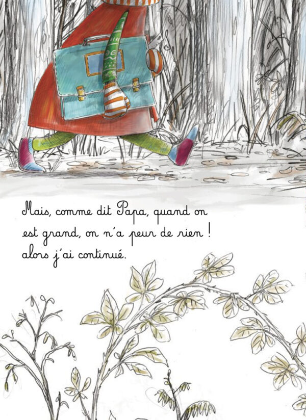 "J'ai un peu peur du loup" intérieur 1