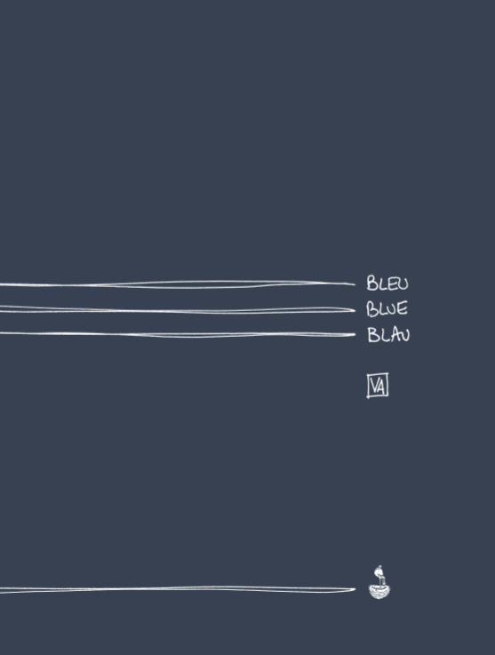 BLEU BLUE BLAU