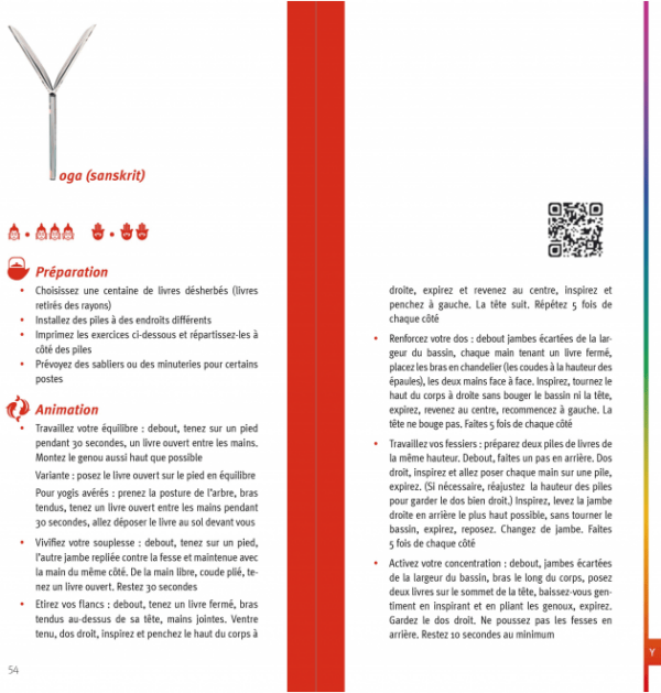 Abécédaire Le yoga du livre - extrait5