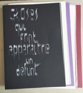 Lire la suite à propos de l’article Livre d’artiste et installation plurilingue